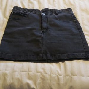Free People black denim skirt, Never worn